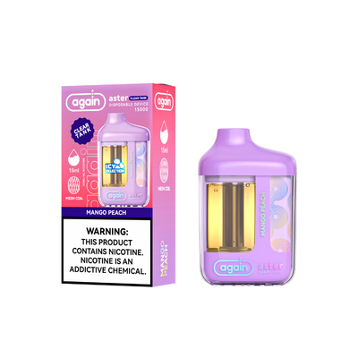 Again Aster Vape Salt Nic 30 Mg for a Smooth and Satisfying Vaping Experience