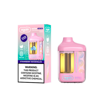 Nicotine Salts/E-liquids Compatible Disposable Vape with 15 Ml Liquid Capacity Sale