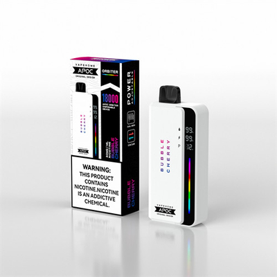 APOC ORBITER rechargeable vape with Dual Mesh Coil and LCD Display