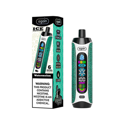 Cooling adjustment 25000 Puff Disposable VAPE with 6 Mg Nicotine Level DTL