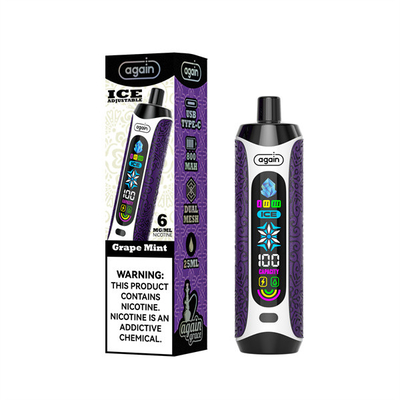 again grace Airflow Control DTL Disposable Vape 25000 Puff with OEM Option