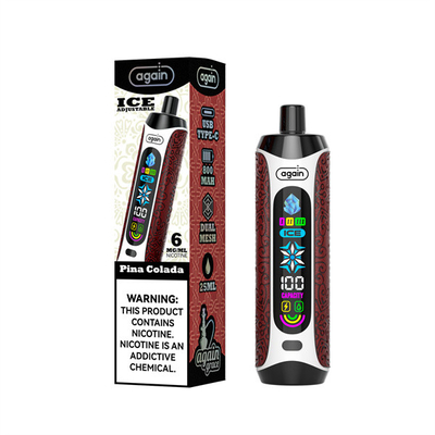 25000 Puff DTL 6mg Disposable VAPE for Long-Lasting Puffs again grace