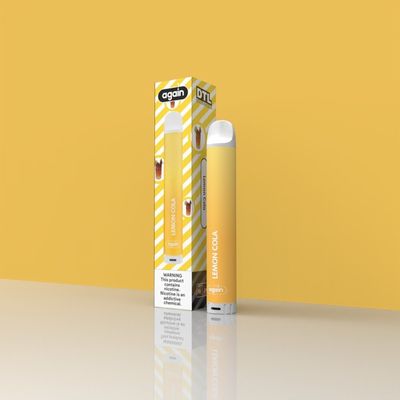 DTL Lemon Cola Vape Bar Disposable ultra compact 2.8ml E juice Tank