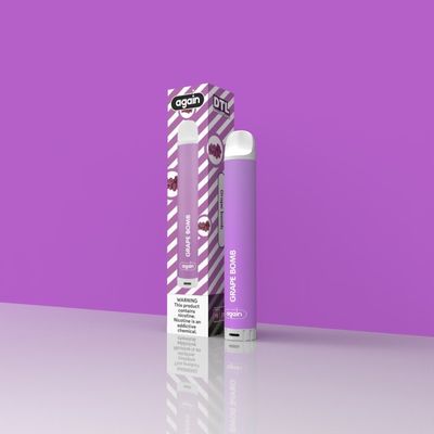 OEM AIO Draw Activated Vape Pen Grape Flavor with 500mAh large battery