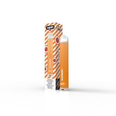 again Raspberry Flavored E Cigarette , 500mah DTL Disposable Vape FCC approval